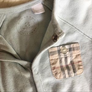 Burberry Baby Pajamas